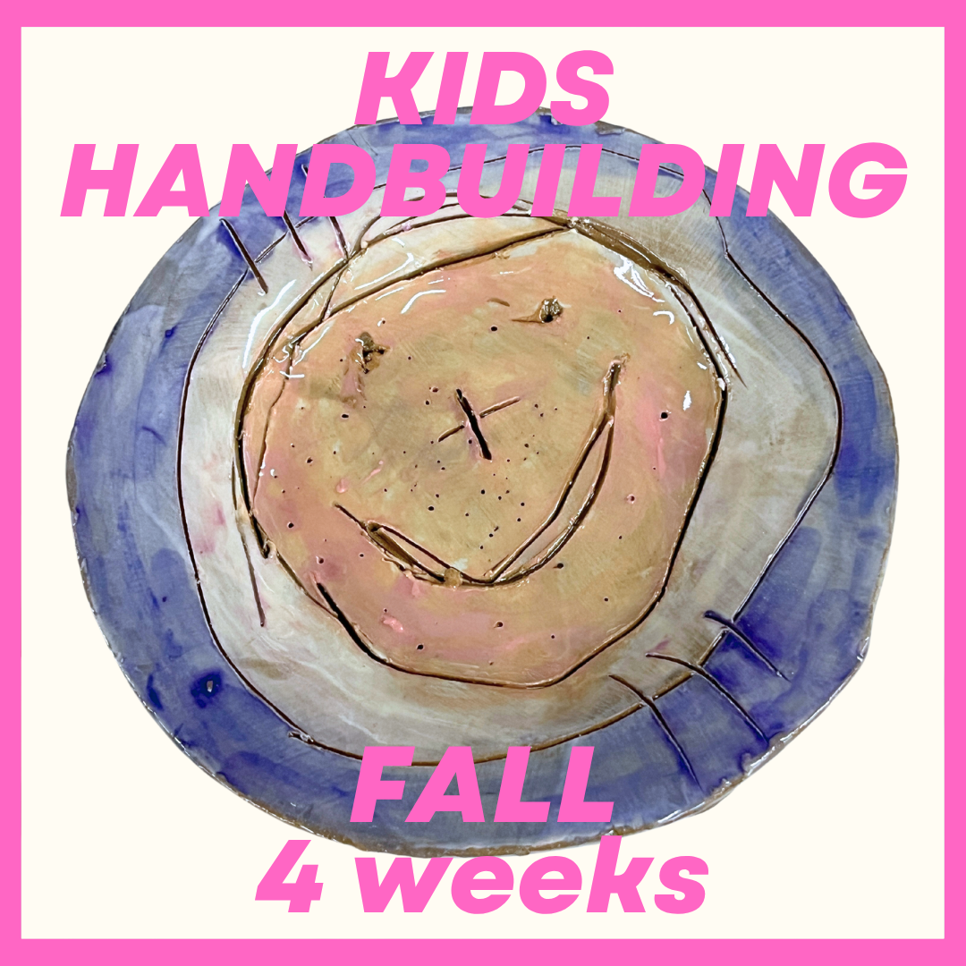 FALL Sunday Kids Handbuilding Class (8 and above)