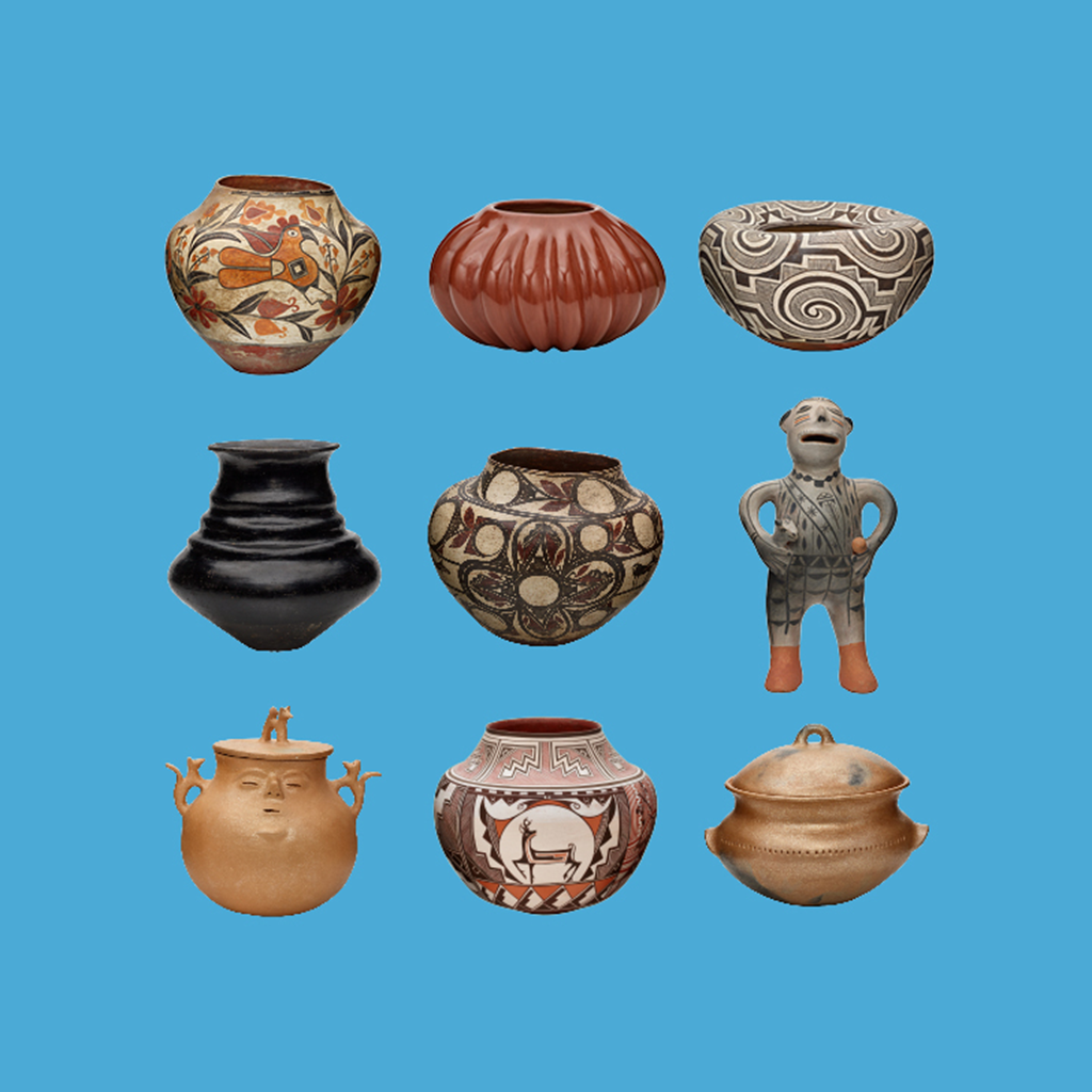 Private Tour of The Pueblo Pottery Exhibition