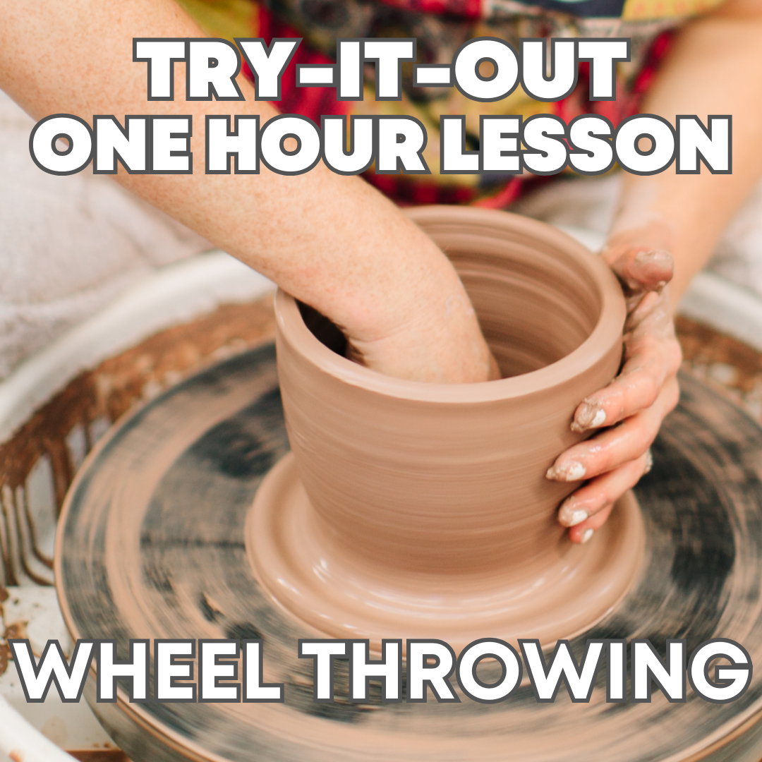 W7 Beginning Wheel Throwing Class, Wednesdays 7-9 pm, 4 weeks