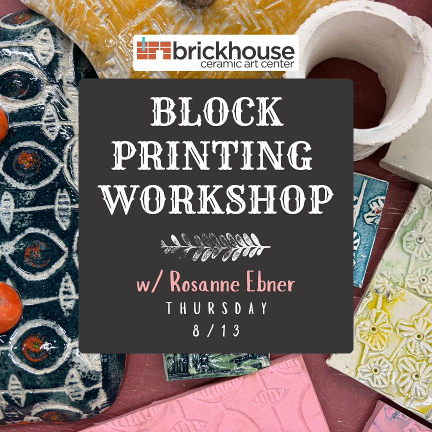 Block Printing Workshop w/ Rosanne Ebner